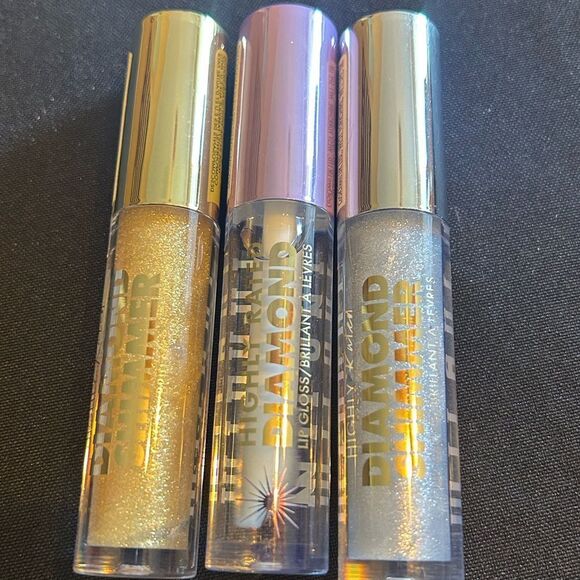 🦋Milani Diamond Shimmer Lip Gloss 215 Silver New FullSz - Picture 4 of 5